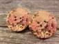 Preview: Blumen Kokos Knopf Ohrstecker Rosen Flower